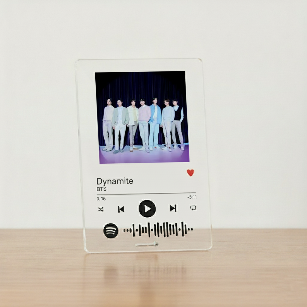 BTS Spotify Plaque