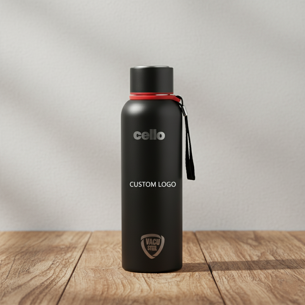 Custom Logo Vacuum Steel Bottle