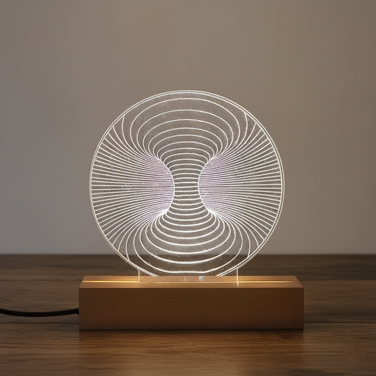 Optical Illusion LED Acrylic Lamp