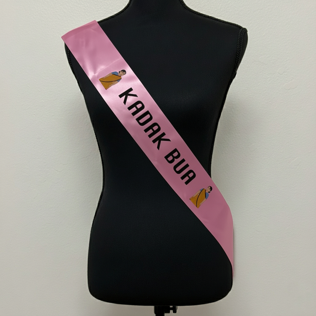 Pink Party Sash