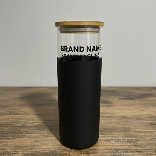 Black Glass Tumbler