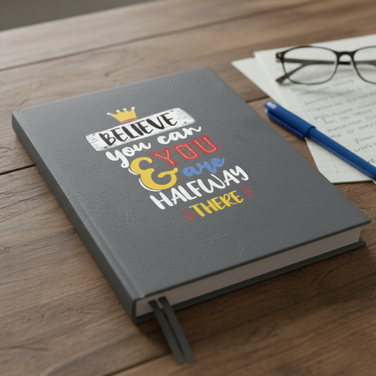 Gray Printed Diary