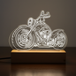 Rebel Rider LED Acrylic Lamp