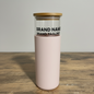 Pink Glass Tumbler
